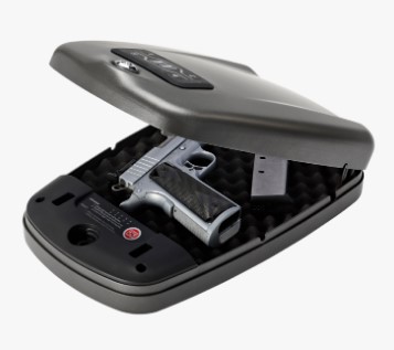 best electronic gun safe with key backup