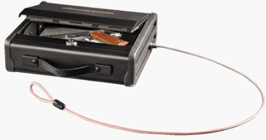 Best portable gun safe with cable 