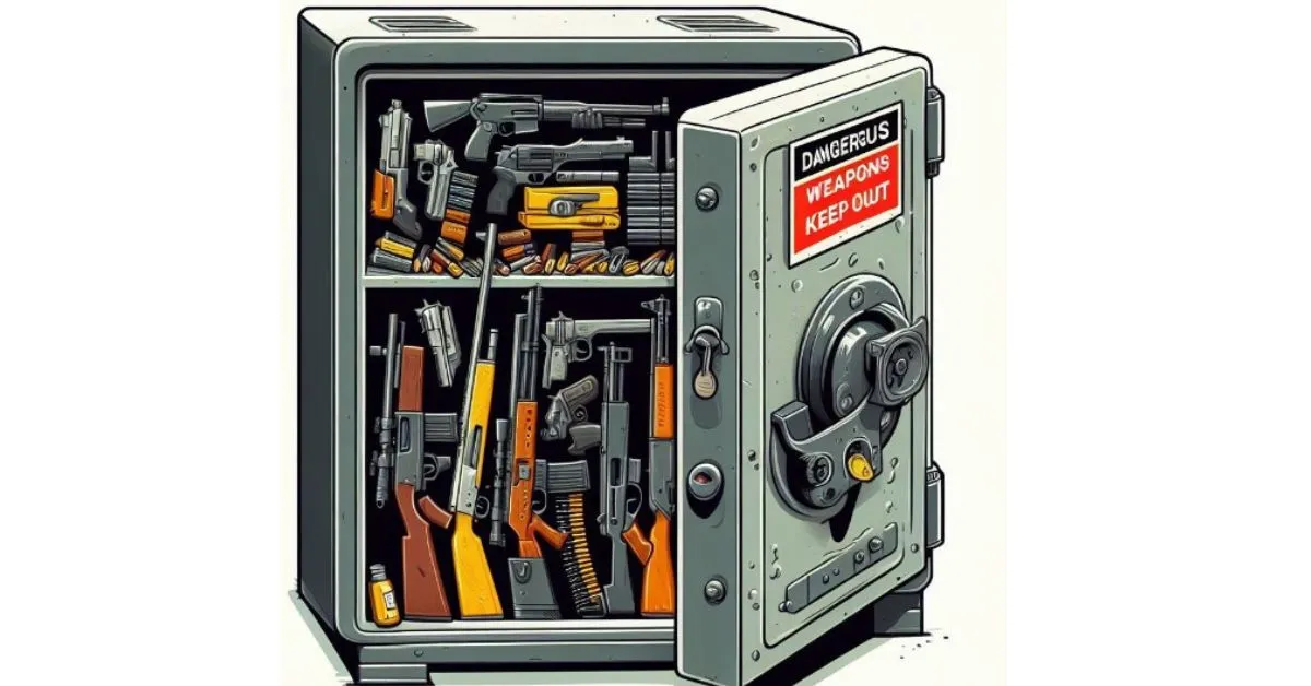 can a gun safe be too dry